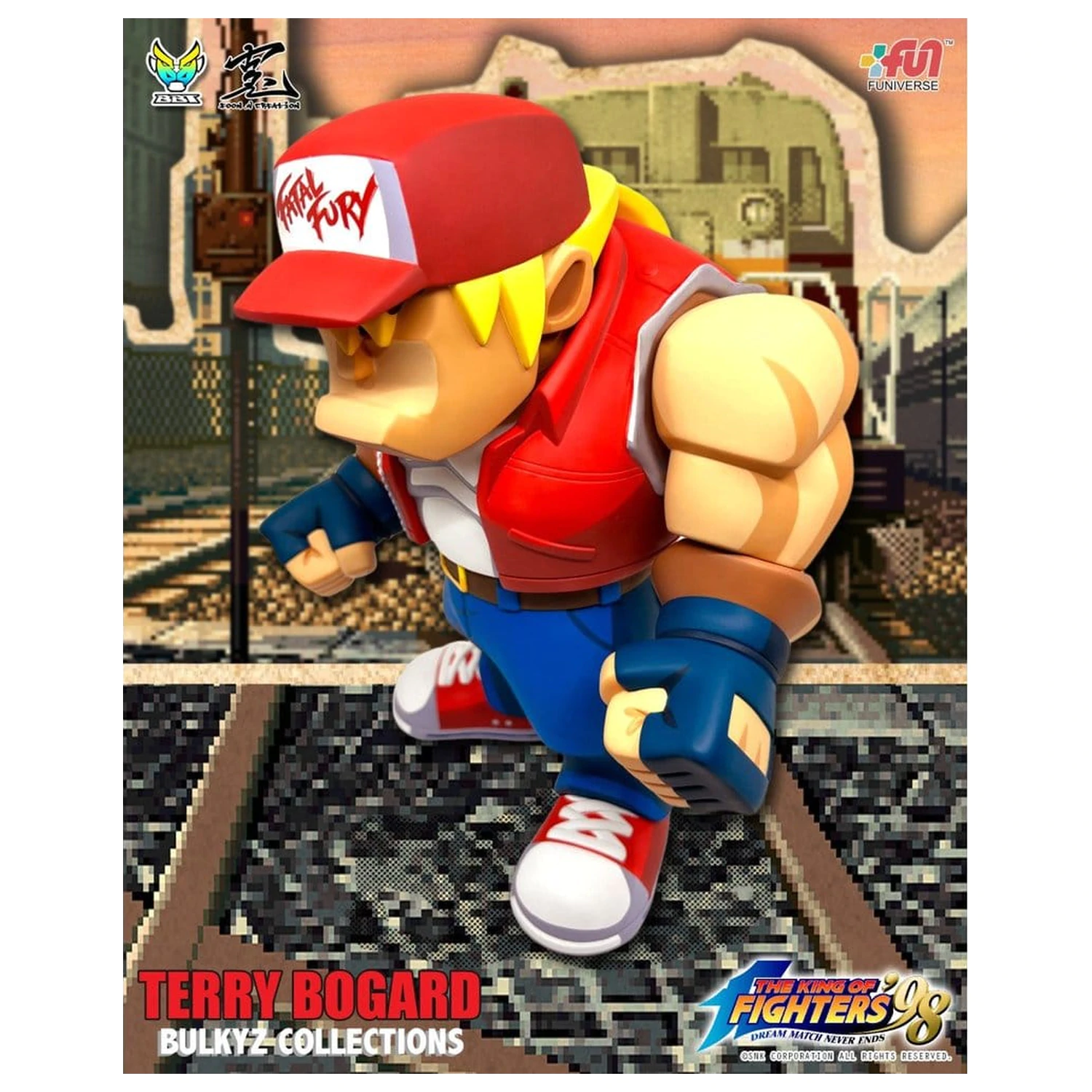The King of Fighters Bulkyz Figurina de Vinil Terry Bogard 30 cm poza produsului