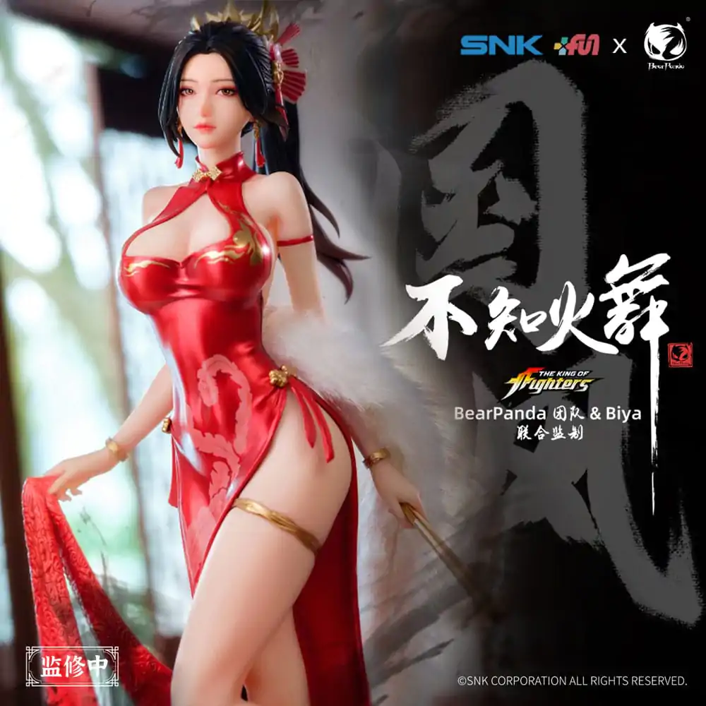 Statuie PVC The King of Fighters Dress Series 1/6 Mai Shiranui Hong Shang Wu Ver. 40 cm poza produsului