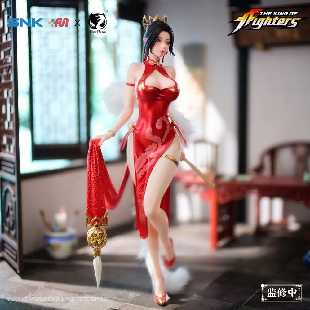 Statuie PVC The King of Fighters Dress Series 1/6 Mai Shiranui Hong Shang Wu Ver. 40 cm poza produsului