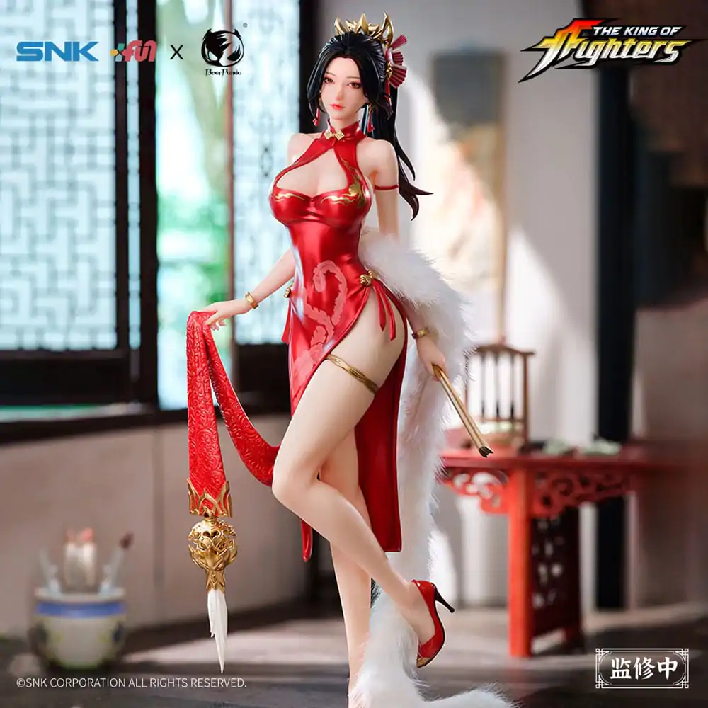 Statuie PVC The King of Fighters Dress Series 1/6 Mai Shiranui Hong Shang Wu Ver. 40 cm poza produsului