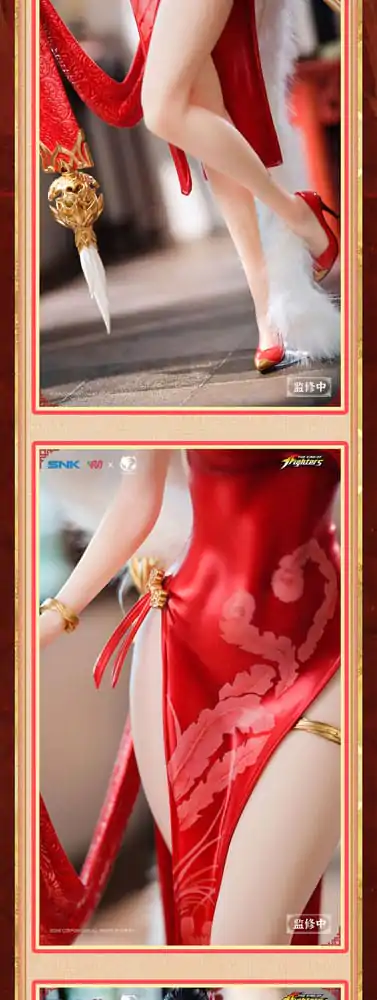 Statuie PVC The King of Fighters Dress Series 1/6 Mai Shiranui Hong Shang Wu Ver. 40 cm poza produsului