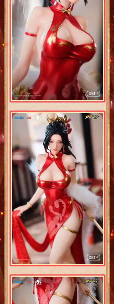 Statuie PVC The King of Fighters Dress Series 1/6 Mai Shiranui Hong Shang Wu Ver. 40 cm poza produsului