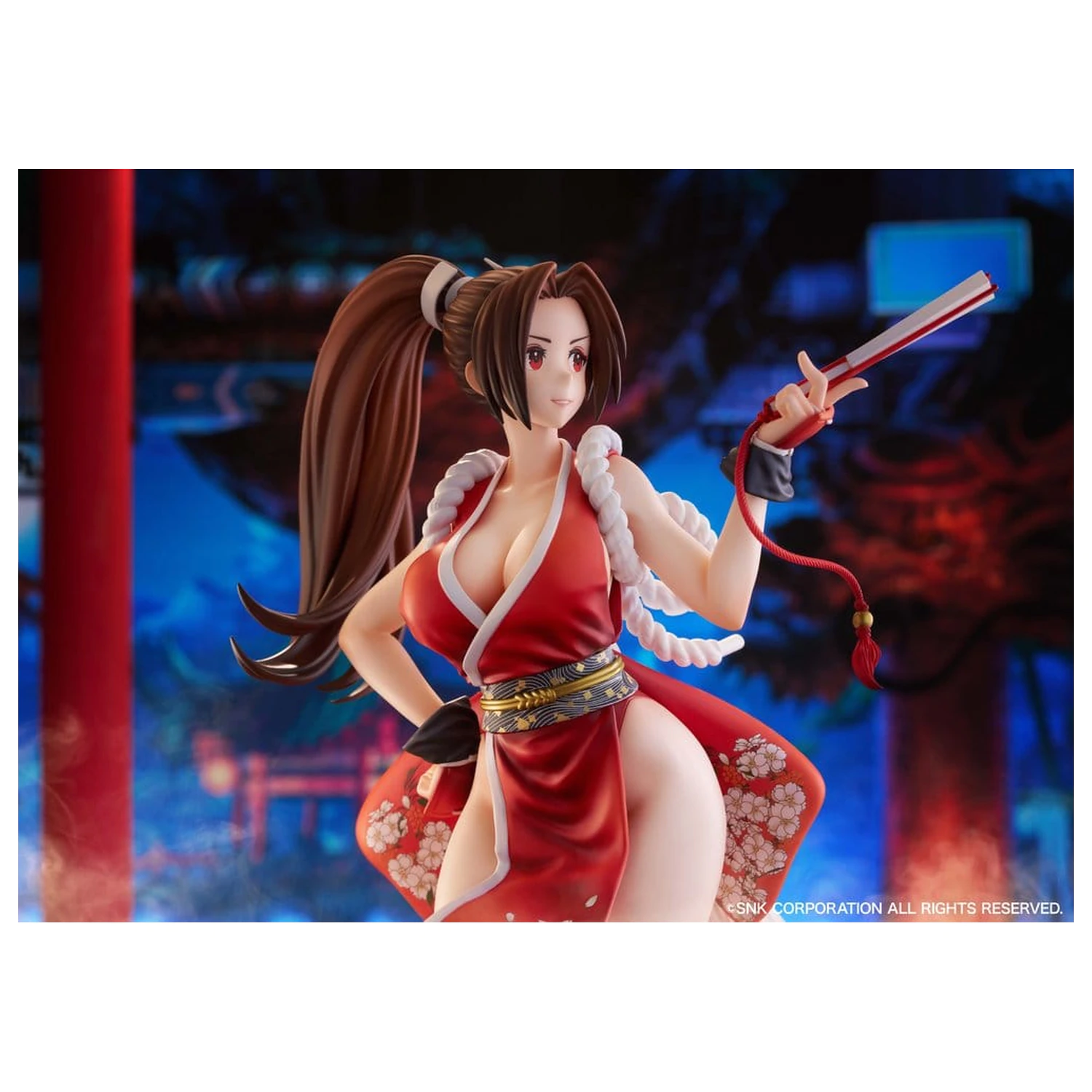 The King of Fighters XV figurina din PVC 1/7 Mai Shiranui AmiAmi Limited Edition 26 cm poza produsului