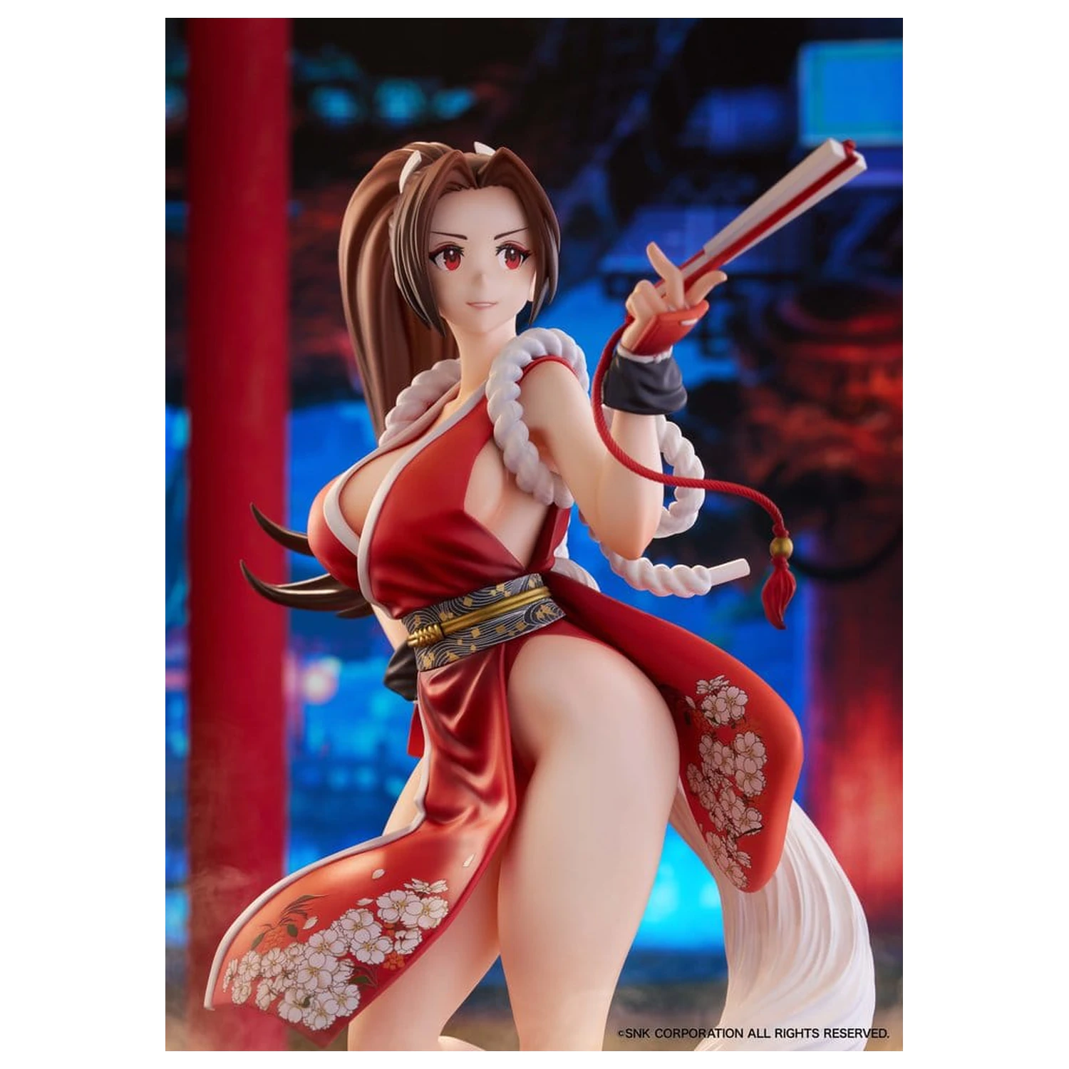 The King of Fighters XV figurina din PVC 1/7 Mai Shiranui AmiAmi Limited Edition 26 cm poza produsului