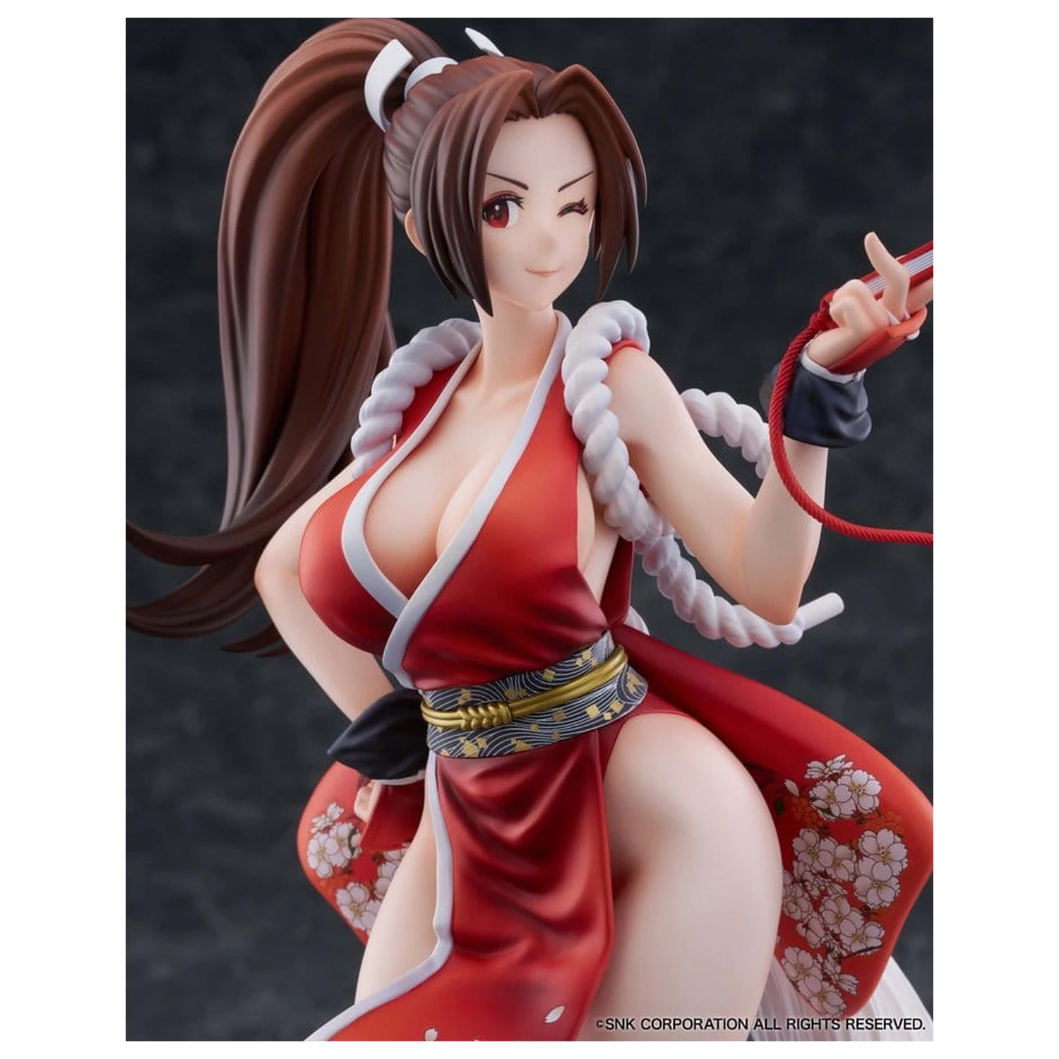 The King of Fighters XV figurina din PVC 1/7 Mai Shiranui AmiAmi Limited Edition 26 cm poza produsului