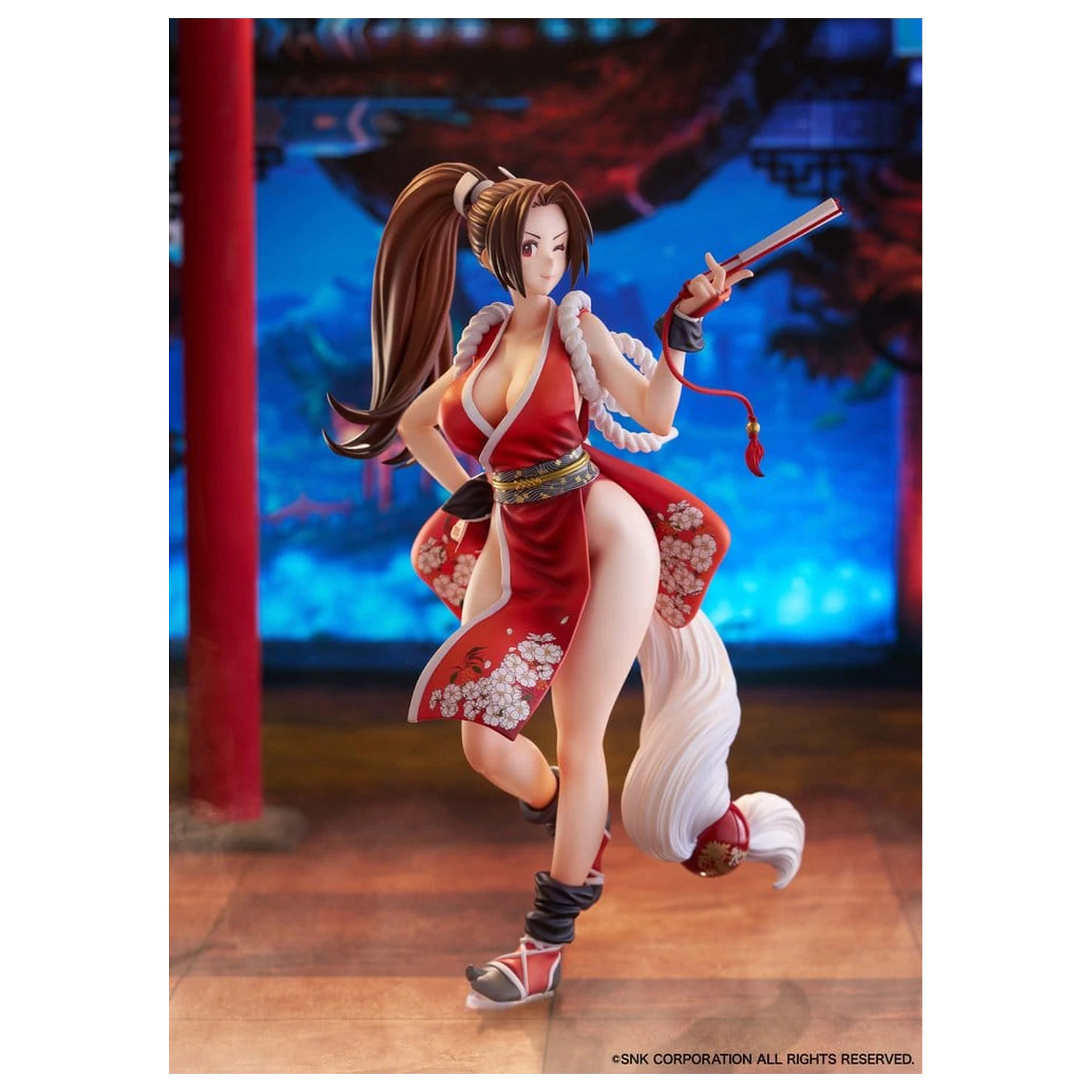 The King of Fighters XV figurina din PVC 1/7 Mai Shiranui AmiAmi Limited Edition 26 cm poza produsului