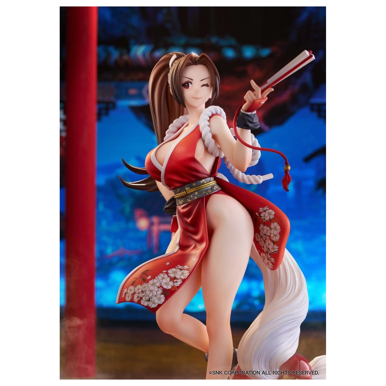 The King of Fighters XV figurina din PVC 1/7 Mai Shiranui AmiAmi Limited Edition 26 cm poza produsului