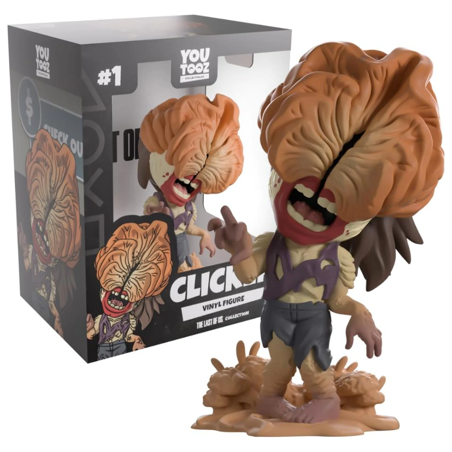 Figurina The Last of Us Clicker Youtooz 13cm poza produsului