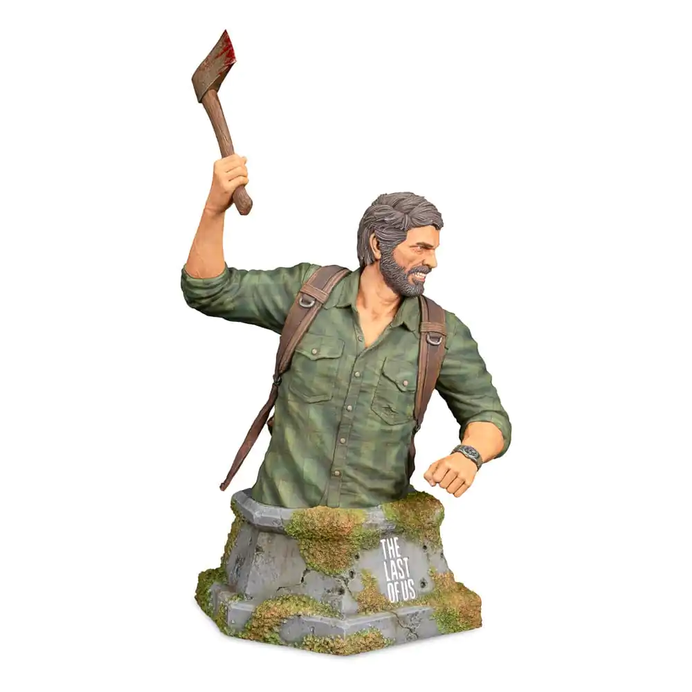 The Last of Us Bust Joel with Hatchet 22 cm poza produsului