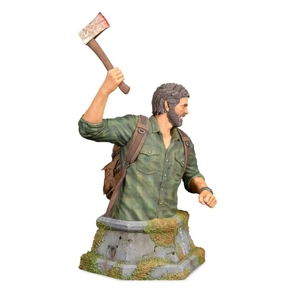 The Last of Us Bust Joel with Hatchet 22 cm poza produsului