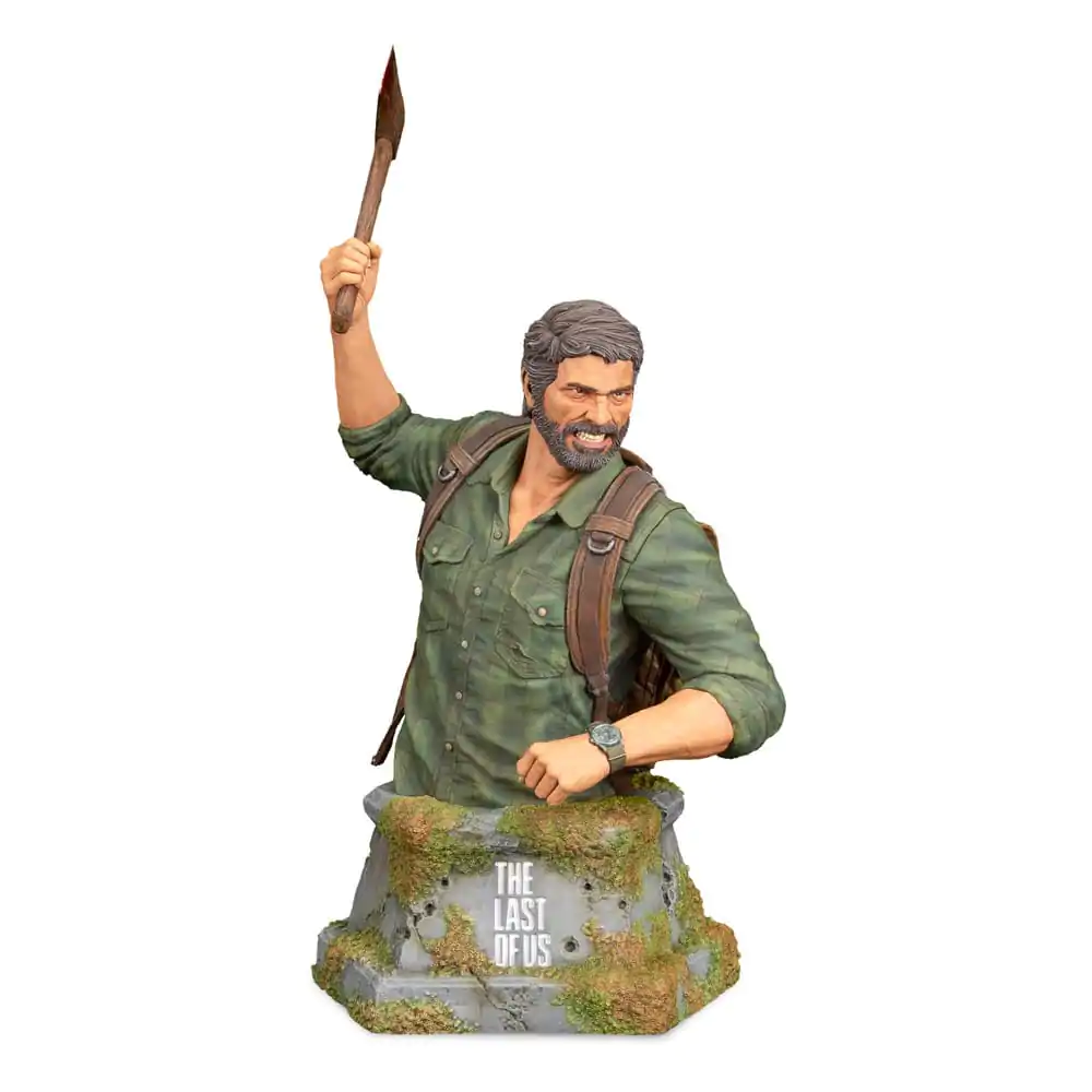 The Last of Us Bust Joel with Hatchet 22 cm poza produsului