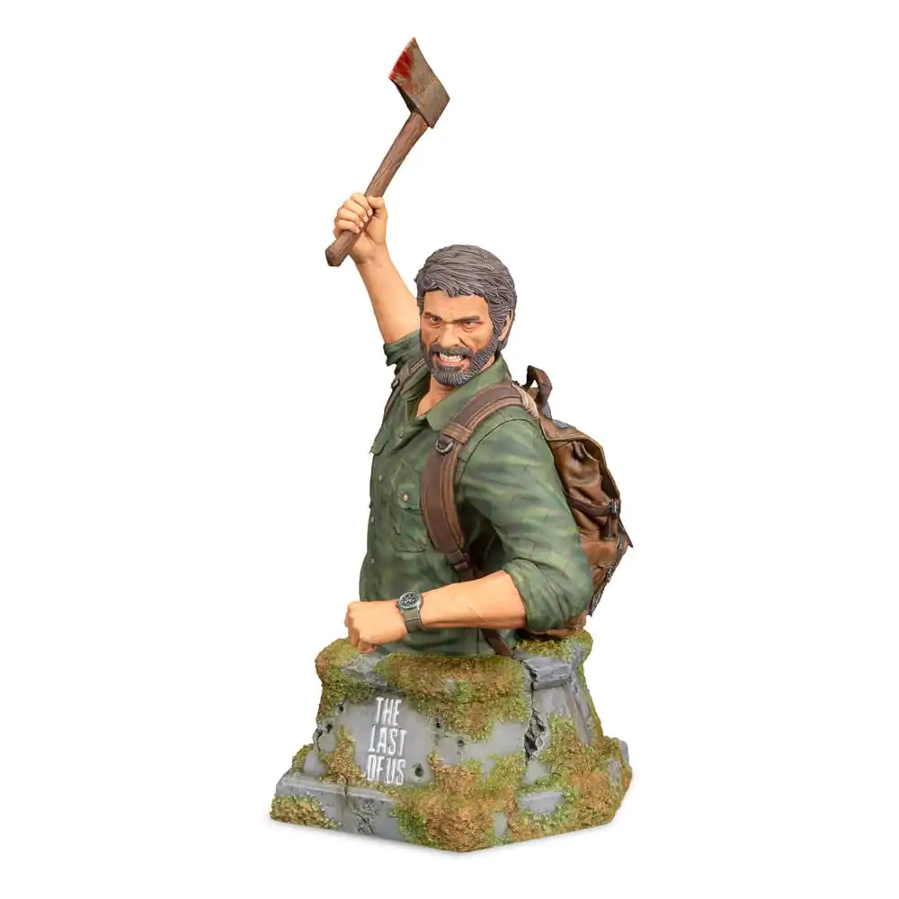The Last of Us Bust Joel with Hatchet 22 cm poza produsului