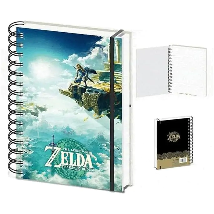 The Legend of Zelda A5 caiet lenticular poza produsului