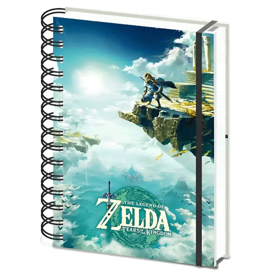 The Legend of Zelda A5 caiet lenticular poza produsului