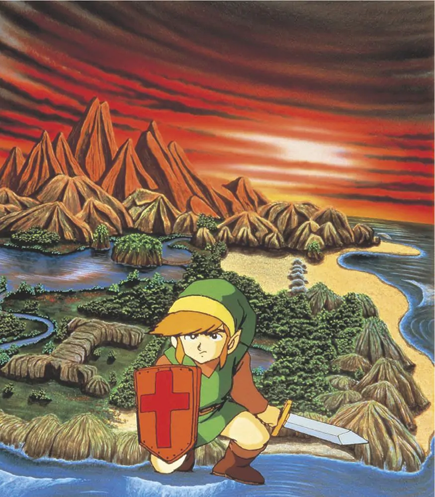 The Legend of Zelda Carte Artă & Obiecte poza produsului