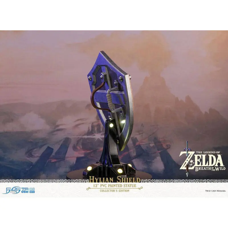 The Legend of Zelda Breath of the Wild Statuie PVC Scut Hylian Ediție de Colecție 29 cm poza produsului