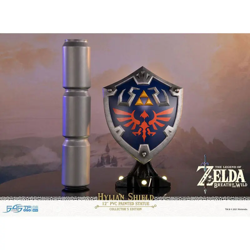 The Legend of Zelda Breath of the Wild Statuie PVC Scut Hylian Ediție de Colecție 29 cm poza produsului