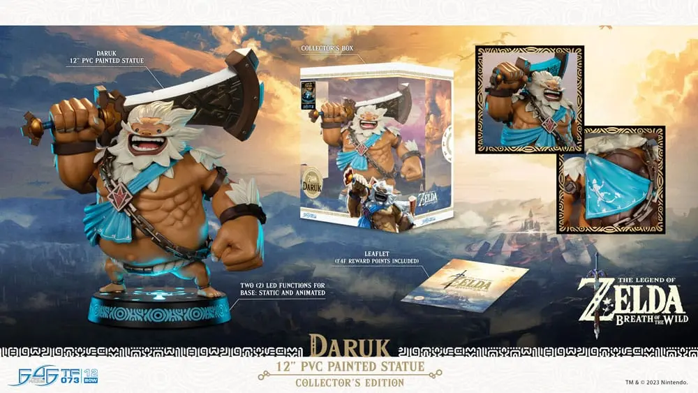 The Legend of Zelda Breath of the Wild Statuie PVC Daruk Collector's Edition 30 cm poza produsului