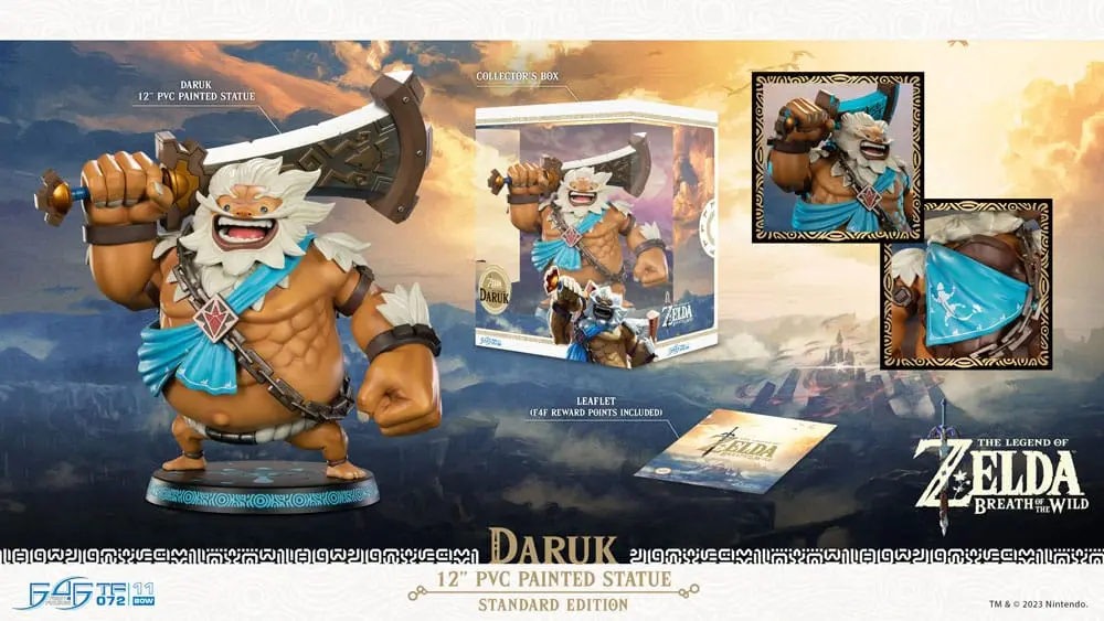 The Legend of Zelda Breath of the Wild Statuie PVC Daruk Standard Edition 29 cm poza produsului