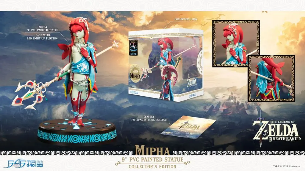 The Legend of Zelda Breath of the Wild Statuie PVC Mipha Collector's Edition 22 cm poza produsului