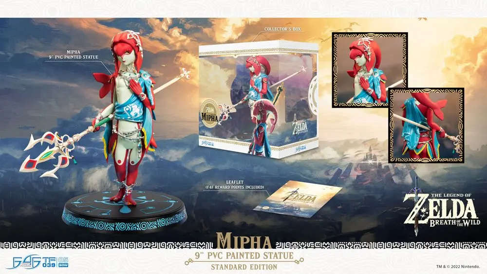 The Legend of Zelda Breath of the Wild Statuie PVC Mipha 21 cm poza produsului