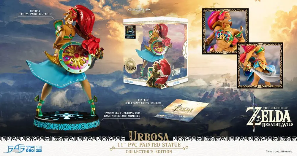 The Legend of Zelda Breath of the Wild Statuie PVC Urbosa Editia de Colectie 28 cm poza produsului