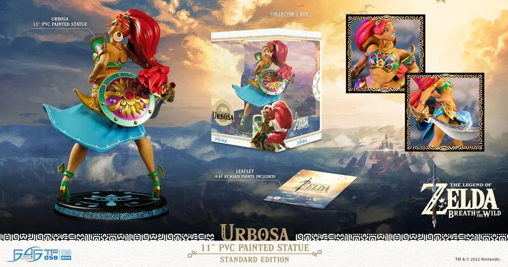 The Legend of Zelda Breath of the Wild statuie PVC Urbosa Standard Edition 27 cm poza produsului