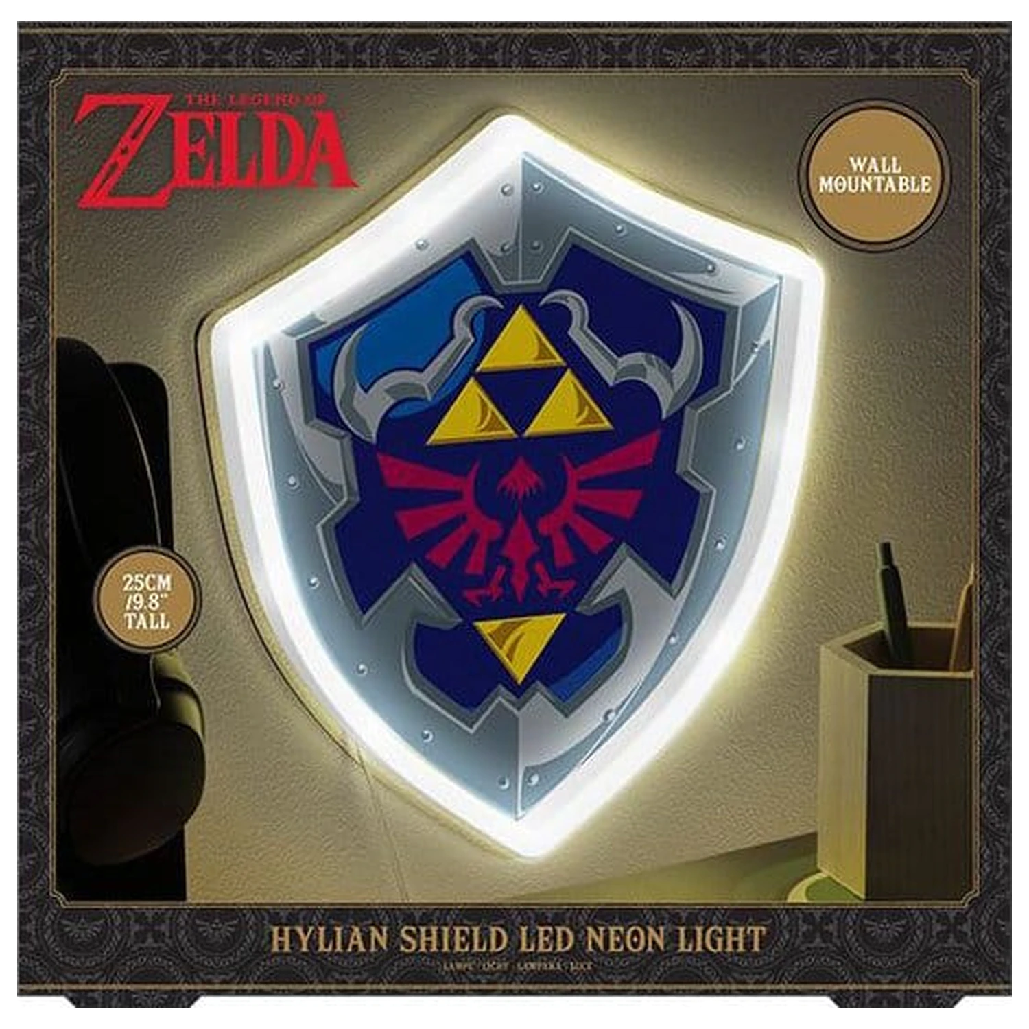Lampa de perete The Legend of Zelda Hylian Shield poza produsului