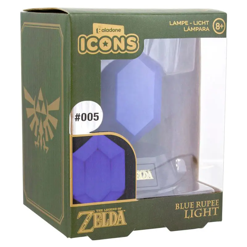 The Legend of Zelda Icons Blue Rupee poza produsului