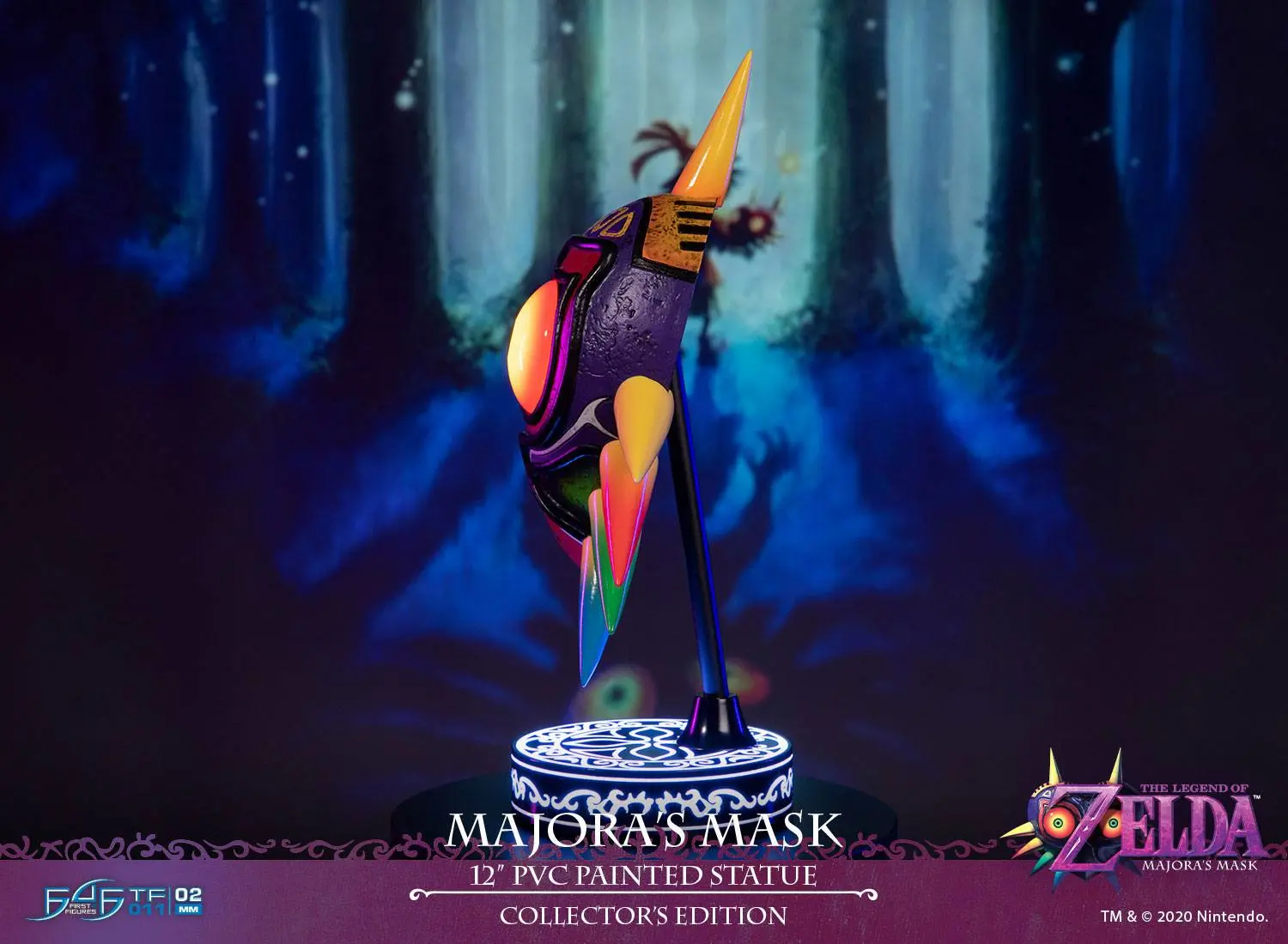 The Legend of Zelda Statuie PVC Masca lui Majora Ediție de Colecție 30 cm poza produsului