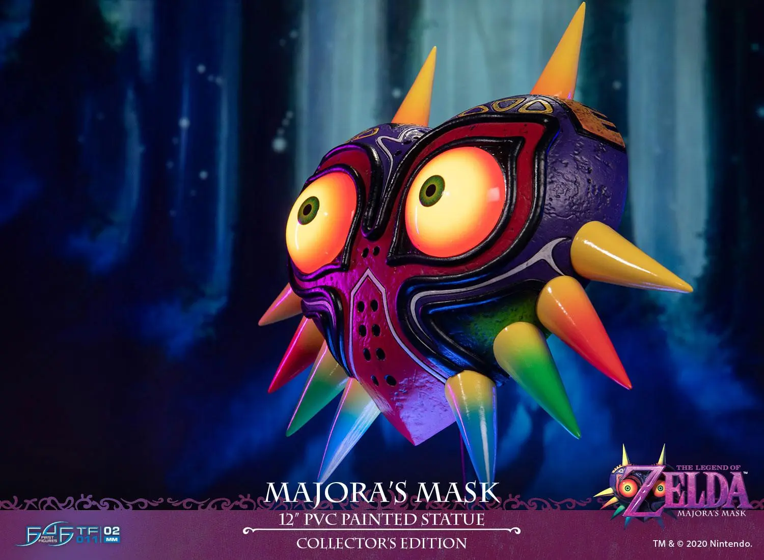 The Legend of Zelda Statuie PVC Masca lui Majora Ediție de Colecție 30 cm poza produsului