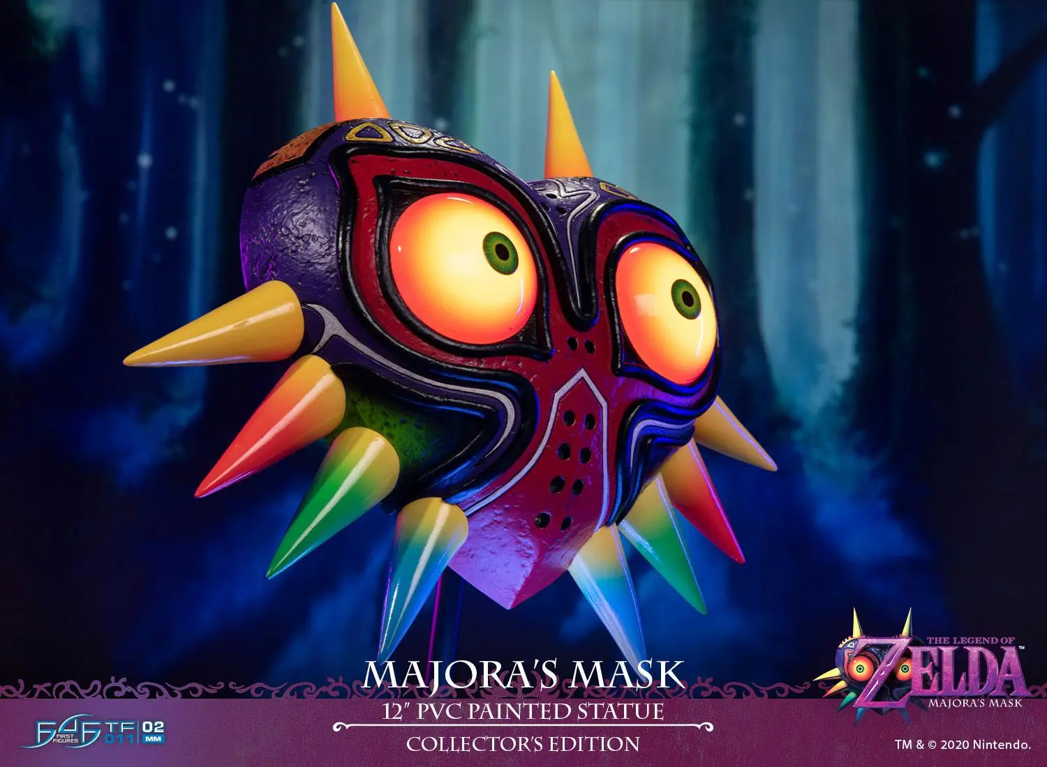 The Legend of Zelda Statuie PVC Masca lui Majora Ediție de Colecție 30 cm poza produsului