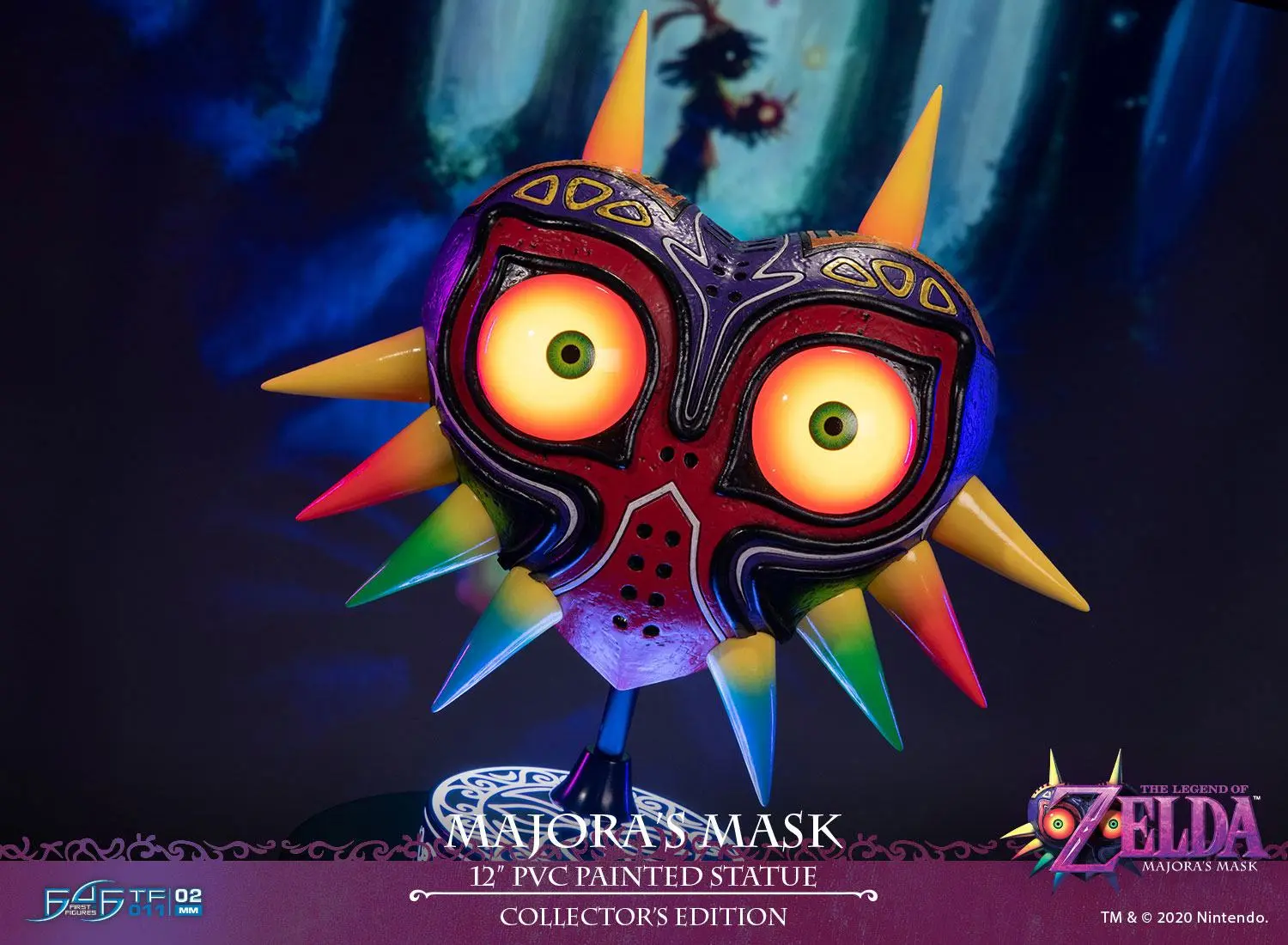 The Legend of Zelda Statuie PVC Masca lui Majora Ediție de Colecție 30 cm poza produsului