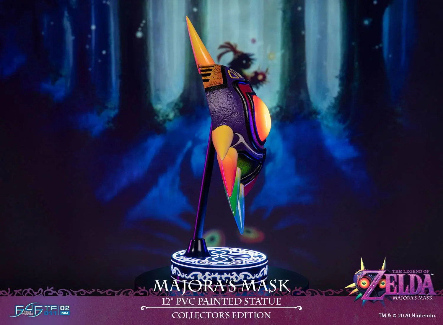 The Legend of Zelda Statuie PVC Masca lui Majora Ediție de Colecție 30 cm poza produsului