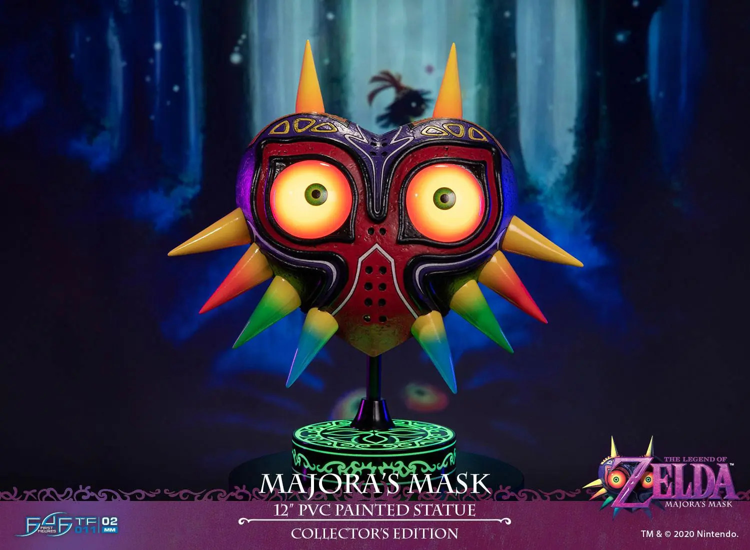 The Legend of Zelda Statuie PVC Masca lui Majora Ediție de Colecție 30 cm poza produsului