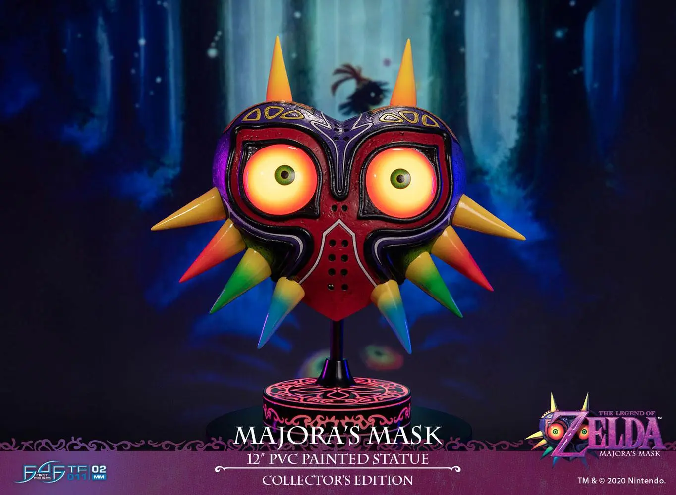 The Legend of Zelda Statuie PVC Masca lui Majora Ediție de Colecție 30 cm poza produsului