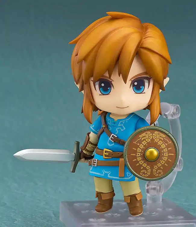 The Legend Of Zelda Nendoroid Figurina de actiune Link Breath of the Wild Ver. DX Edition (5th-run) 10 cm poza produsului