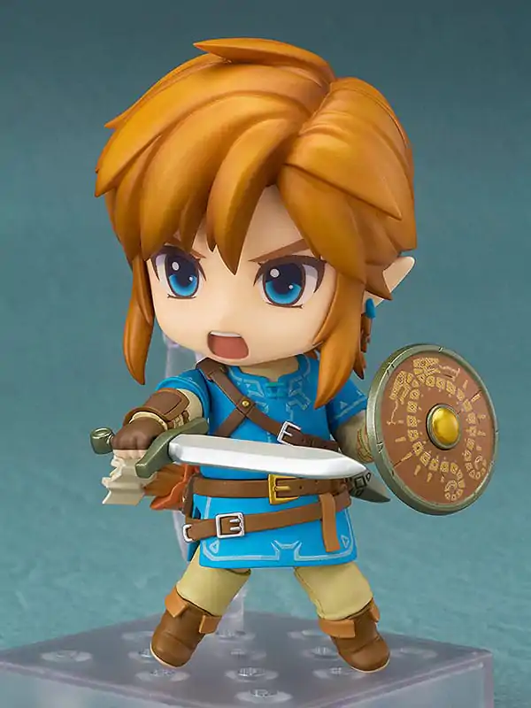 The Legend Of Zelda Nendoroid Figurina de actiune Link Breath of the Wild Ver. DX Edition (5th-run) 10 cm poza produsului
