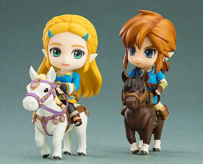 The Legend Of Zelda Nendoroid Figurina de actiune Link Breath of the Wild Ver. DX Edition (5th-run) 10 cm poza produsului