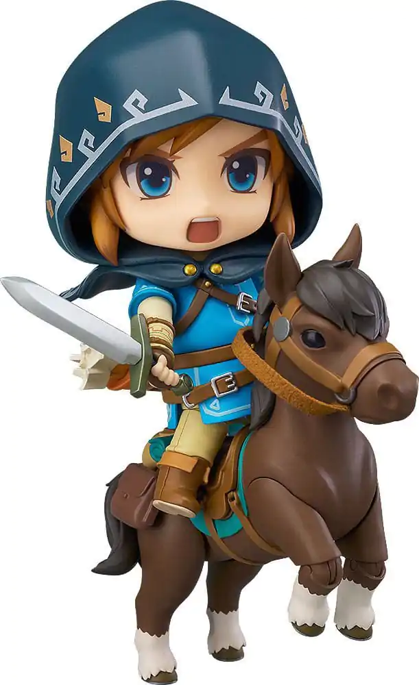 The Legend Of Zelda Nendoroid Figurina de actiune Link Breath of the Wild Ver. DX Edition (5th-run) 10 cm poza produsului