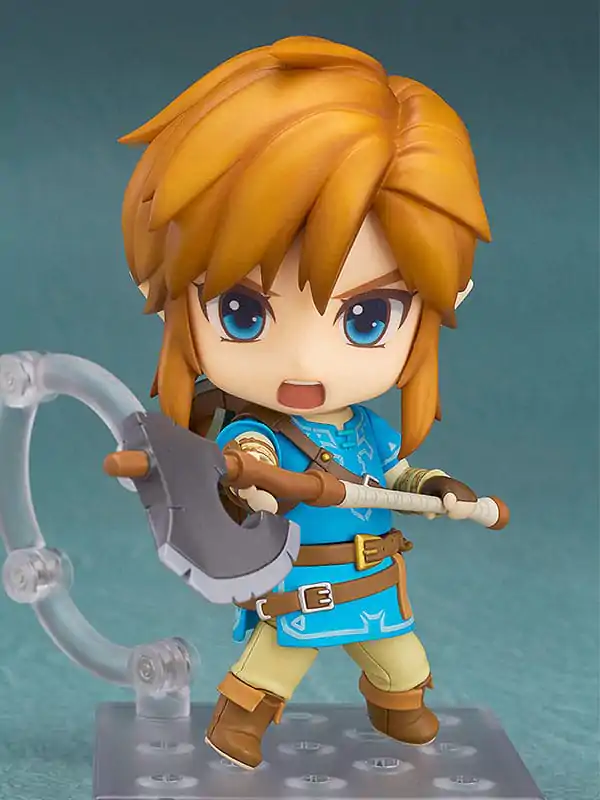 The Legend Of Zelda Nendoroid Figurina de actiune Link Breath of the Wild Ver. DX Edition (5th-run) 10 cm poza produsului