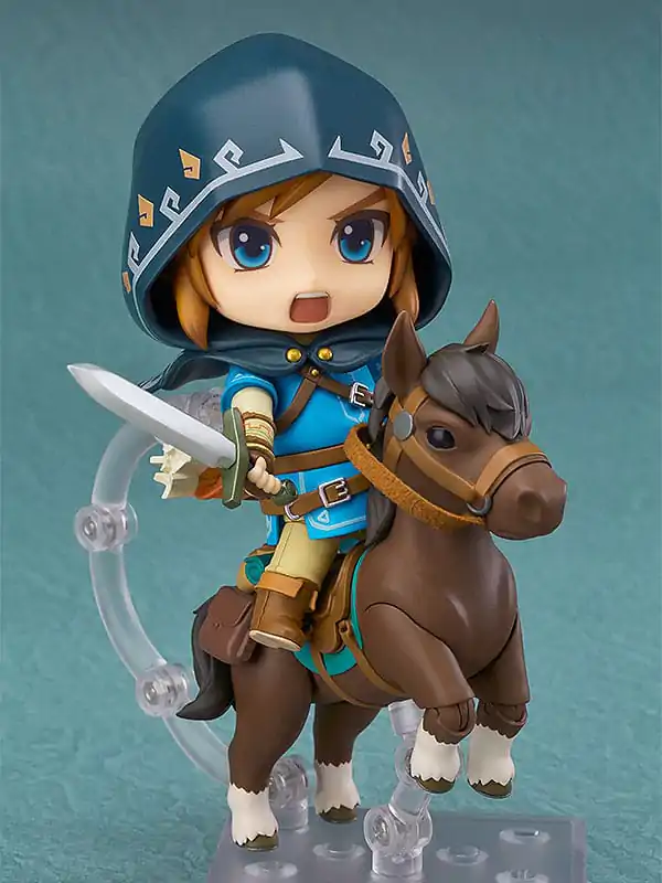 The Legend Of Zelda Nendoroid Figurina de actiune Link Breath of the Wild Ver. DX Edition (5th-run) 10 cm poza produsului