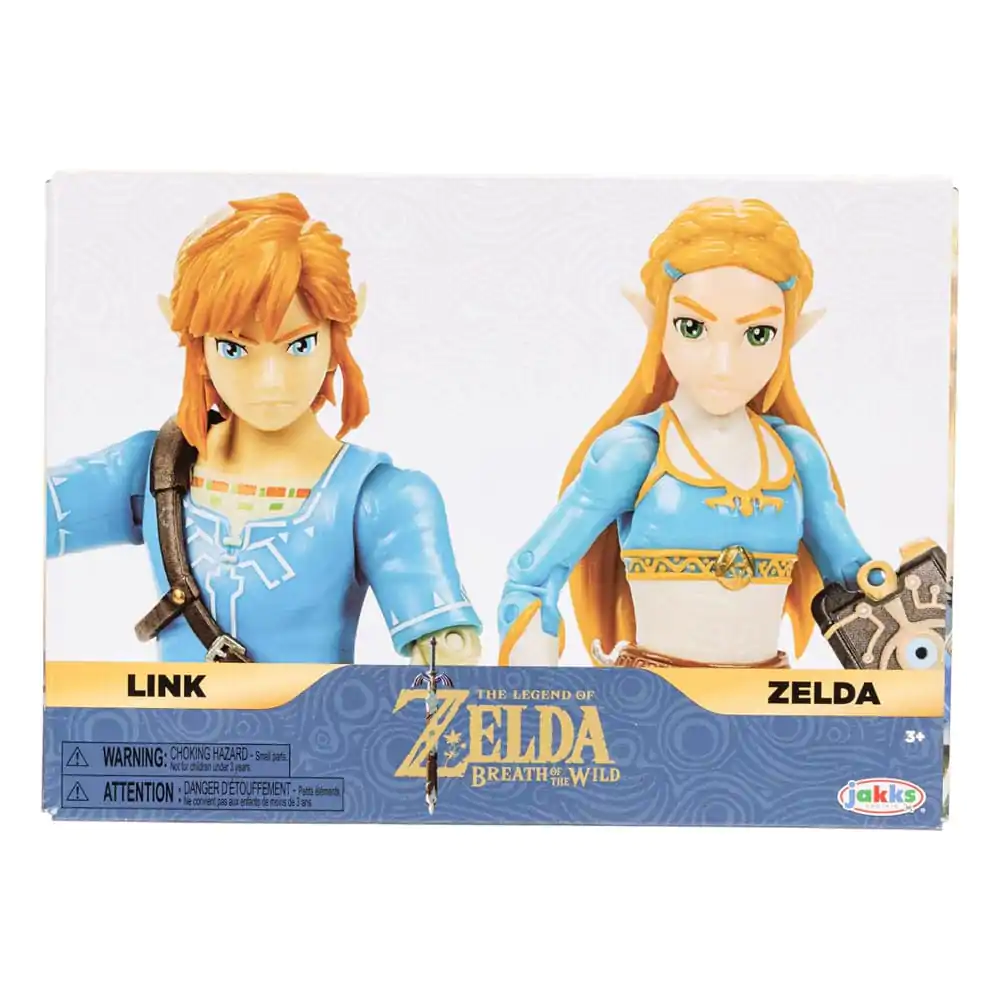 Figurină de Acțiune The Legend of Zelda 2-Pack Princess Zelda, Link 10 cm poza produsului