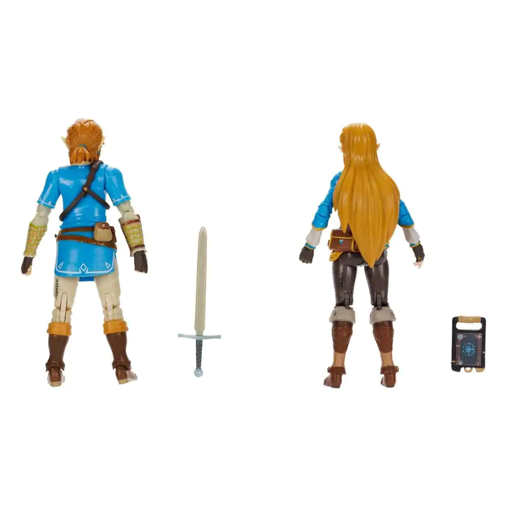 Figurină de Acțiune The Legend of Zelda 2-Pack Princess Zelda, Link 10 cm poza produsului