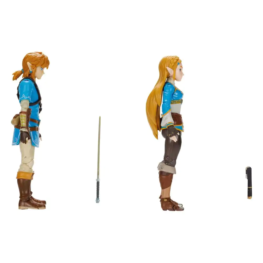 Figurină de Acțiune The Legend of Zelda 2-Pack Princess Zelda, Link 10 cm poza produsului