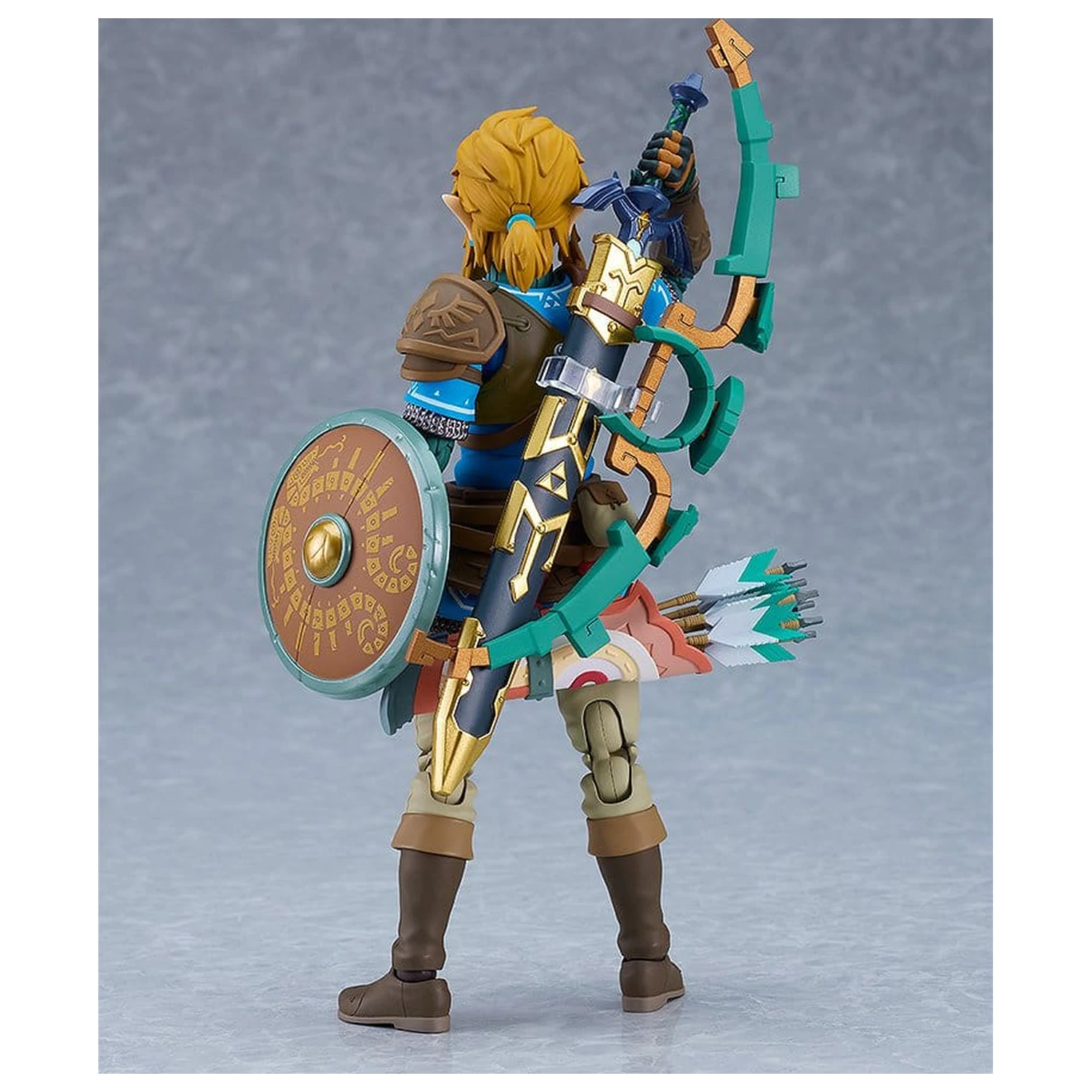 The Legend of Zelda Tears of the Kingdom Figurina de acțiune Figma Link Tears of the Kingdom Ver. Editia DX 15 cm poza produsului