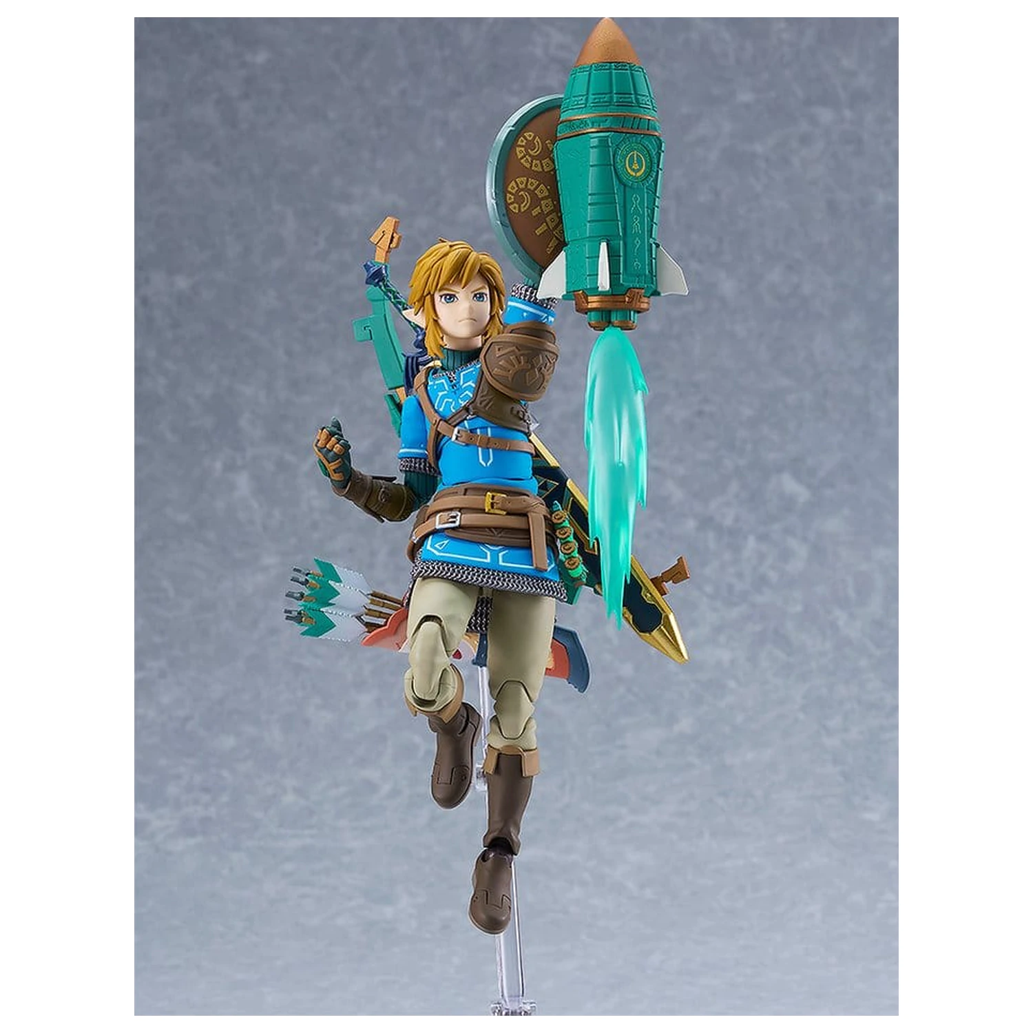 The Legend of Zelda Tears of the Kingdom Figurina de acțiune Figma Link Tears of the Kingdom Ver. Editia DX 15 cm poza produsului