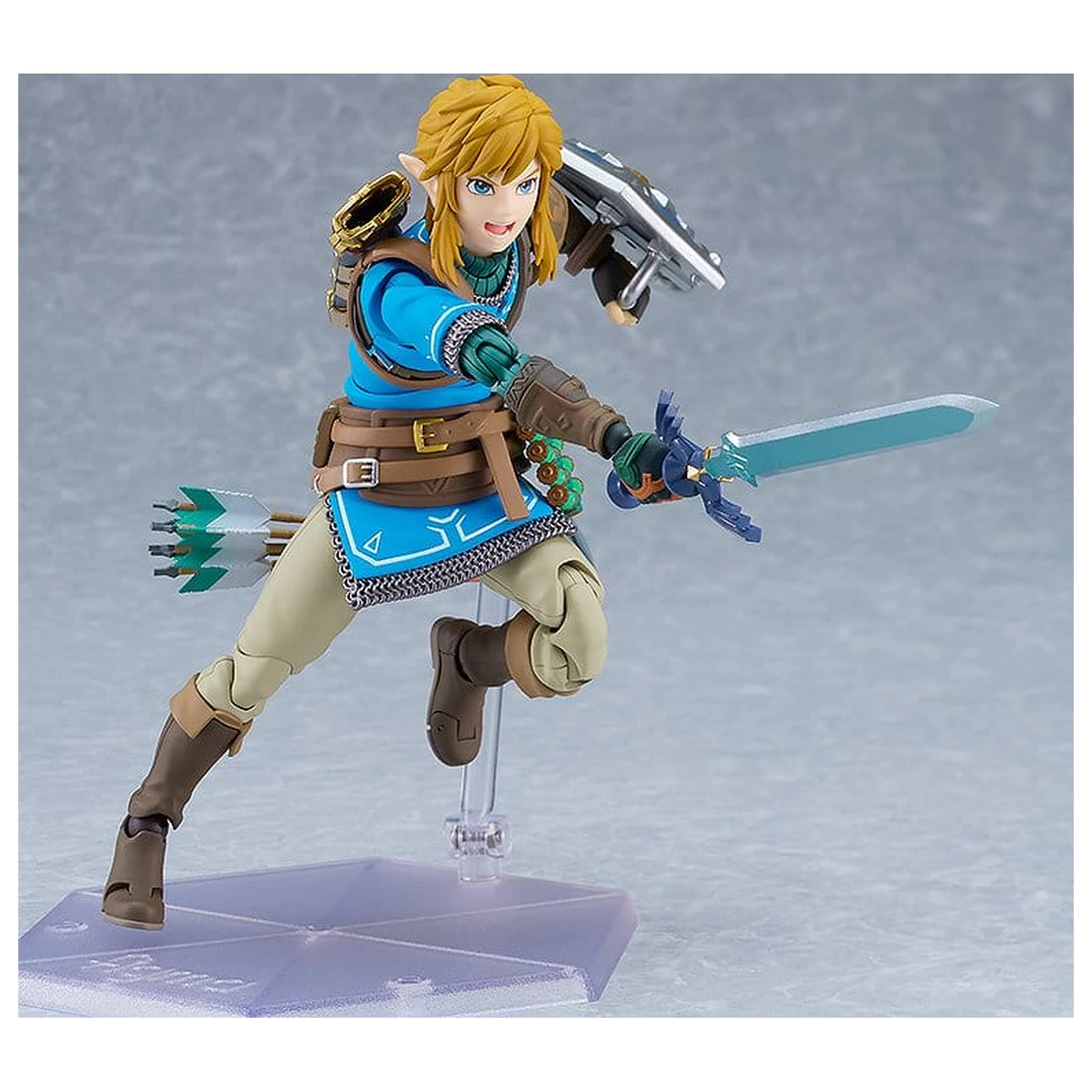 The Legend of Zelda Tears of the Kingdom Figurina de acțiune Figma Link Tears of the Kingdom Ver. Editia DX 15 cm poza produsului