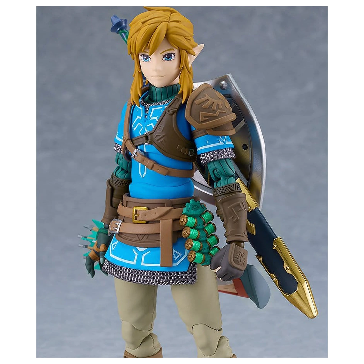 The Legend of Zelda Tears of the Kingdom Figurina de acțiune Figma Link Tears of the Kingdom Ver. Editia DX 15 cm poza produsului