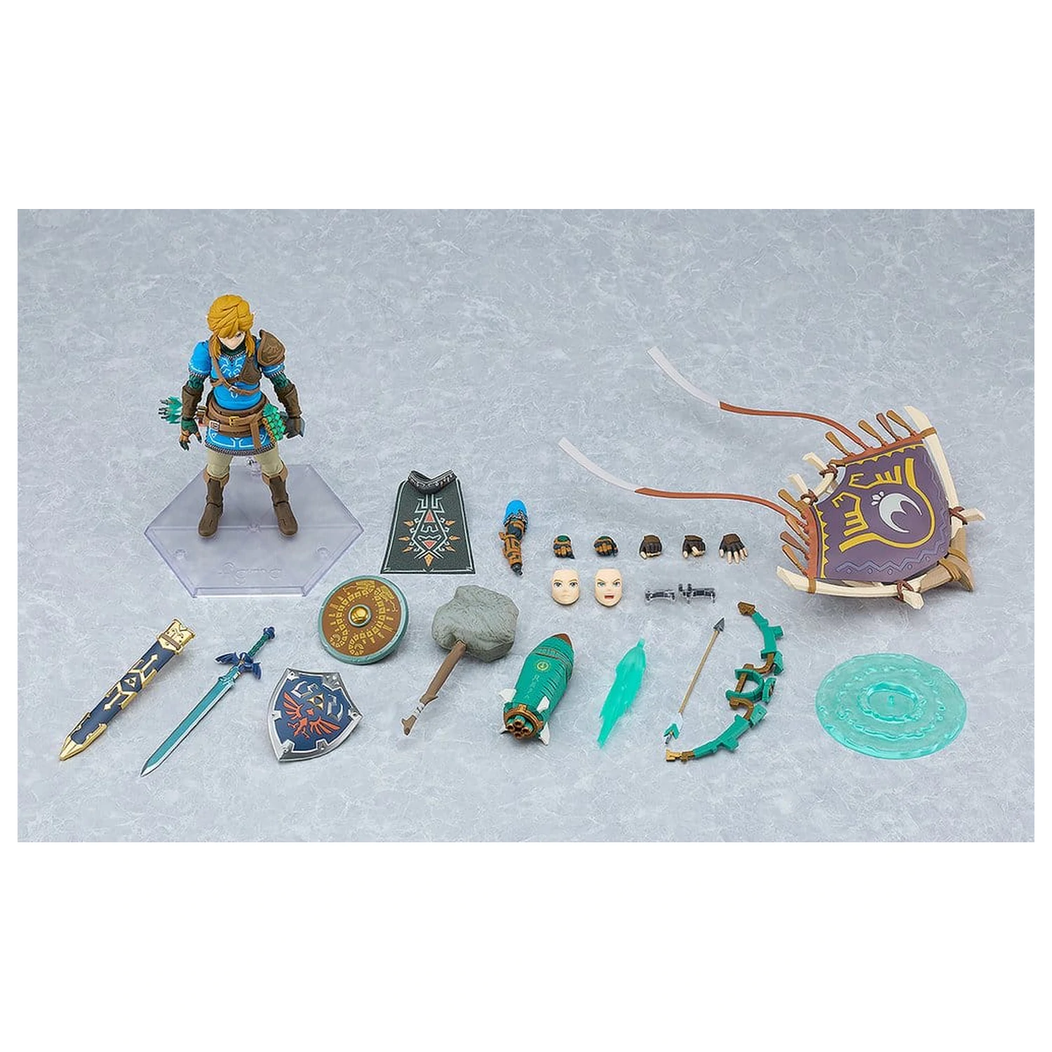 The Legend of Zelda Tears of the Kingdom Figurina de acțiune Figma Link Tears of the Kingdom Ver. Editia DX 15 cm poza produsului